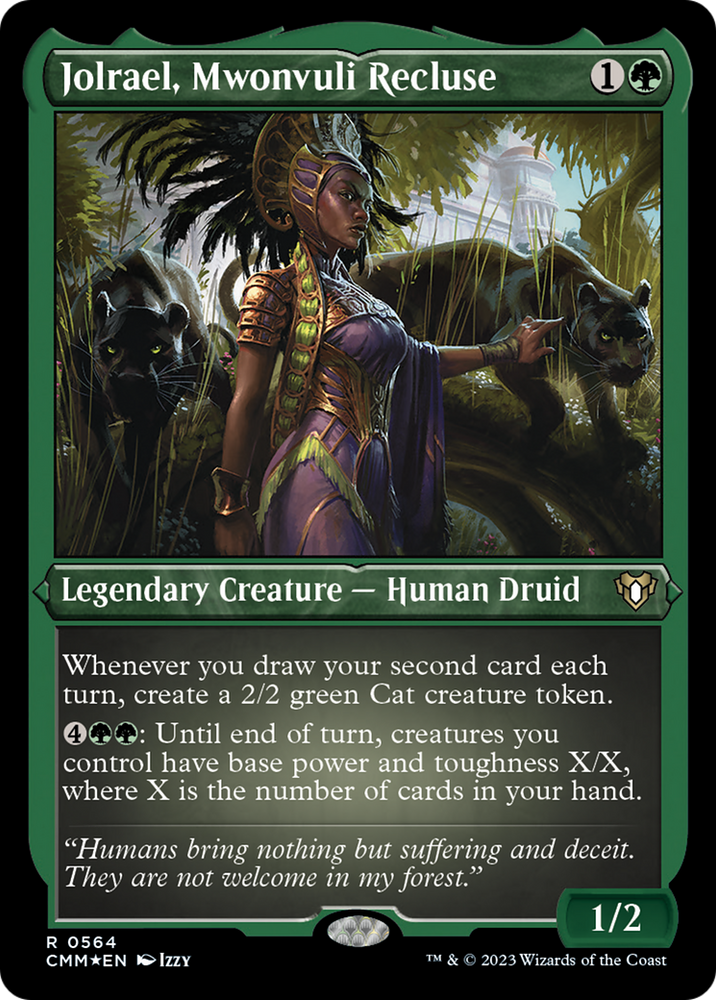 Magic | Jolrael, Mwonvuli Recluse (Foil Etched) [Commander Masters] | The Nerd Merchant