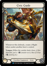 Flesh and Blood TCG | Civic Guide [TCC032] (Round the Table: TCC x LSS) | The Nerd Merchant