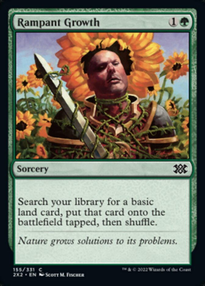 Magic | Rampant Growth [Double Masters 2022] | The Nerd Merchant