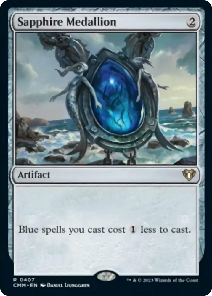 Magic | Sapphire Medallion [Commander Masters] | The Nerd Merchant