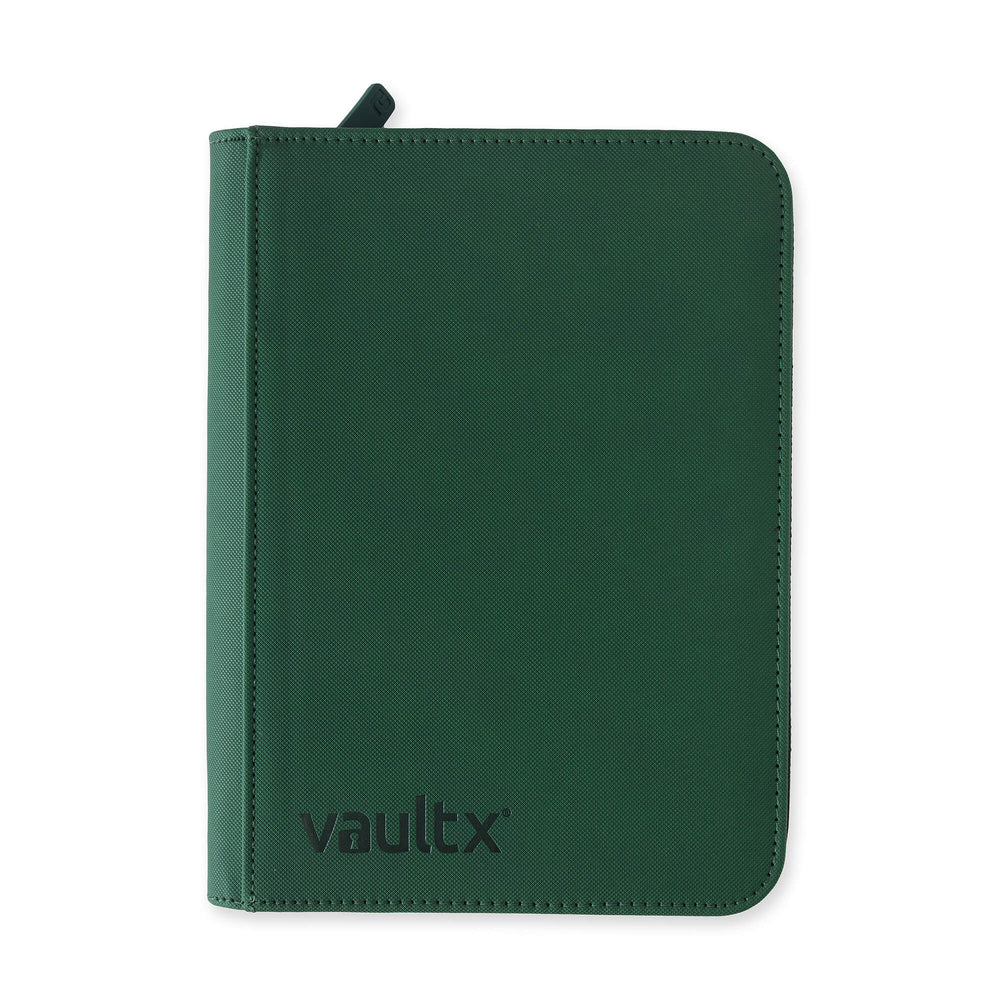 Vault X 4-Pocket Exo-Tec® Zip Binder (Forest Green)