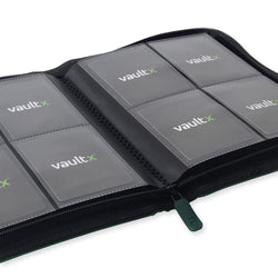 Vault X 4-Pocket Exo-Tec® Zip Binder (Forest Green)