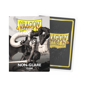 Dragon Shield | 100-Count Box Non-Glare Clear | The Nerd Merchant