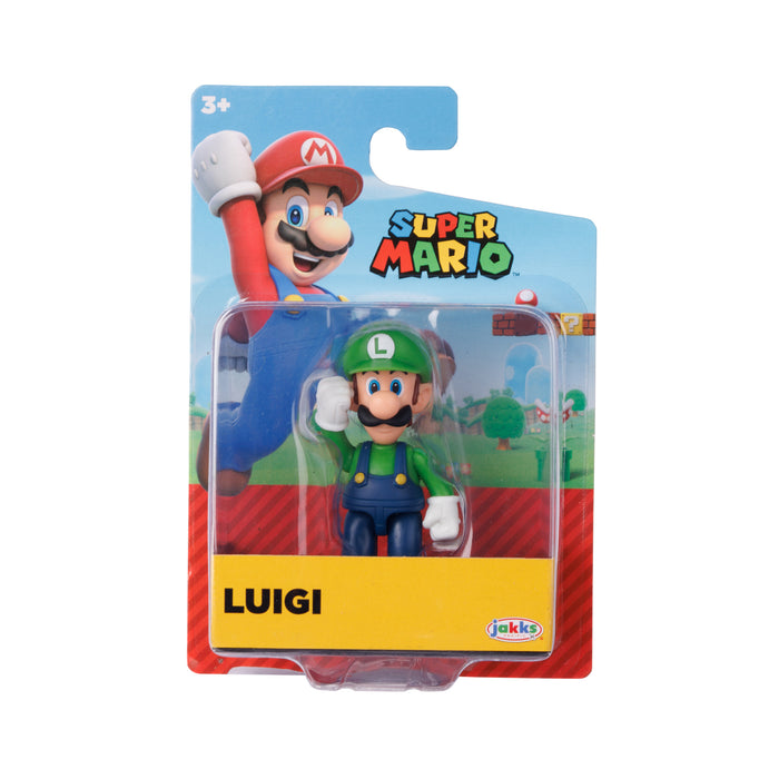 Jakks Pacific - Super Mario 2.5in Figures - Standing Luigi