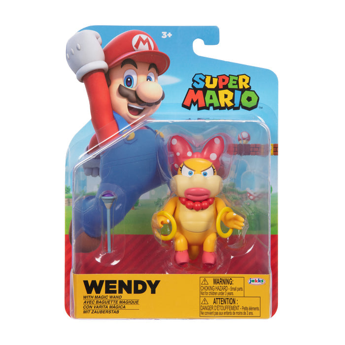 Jakks Pacific - Super Mario 4.0in Figures - Wendy