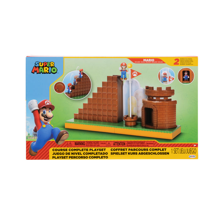Jakks Pacific - Super Mario 2.5in Course Complete Playset