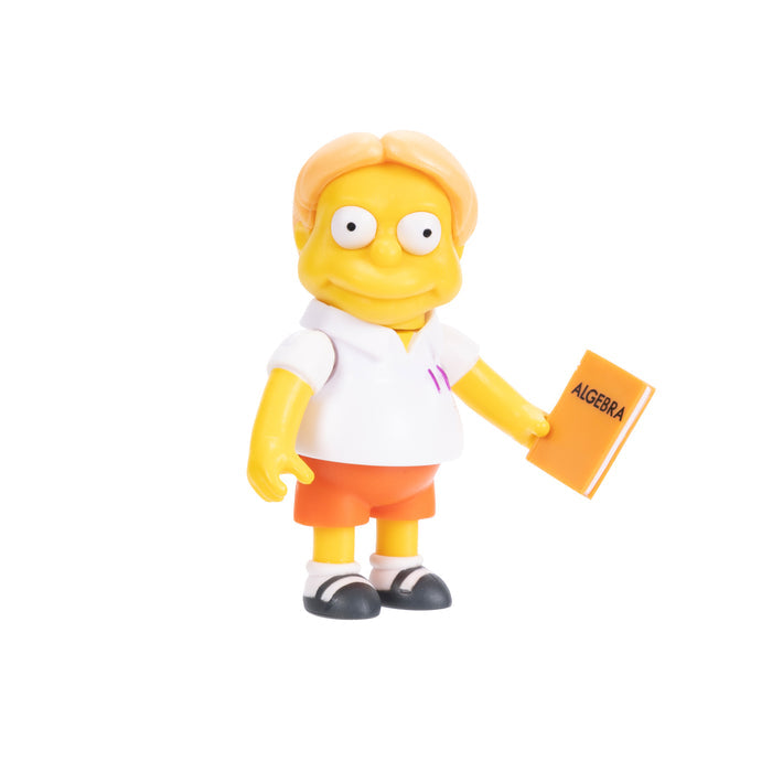 Jakks Pacific - The Simpson's 2.5in Figures - Martin Prince w. Algebra Book