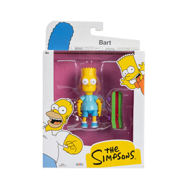 Jakks Pacific - The Simpson's 5.0in Figures - Bart Blue Shirt