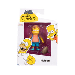 Jakks Pacific - The Simpson's 2.5in Figures - Nelson Muntz w/Rake