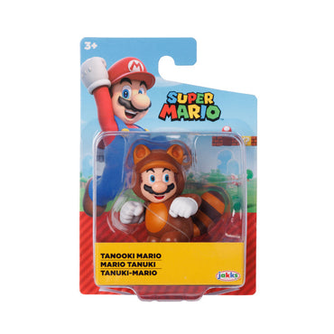 Jakks Pacific - Super Mario 2.5in Figures - Tanooki Mario
