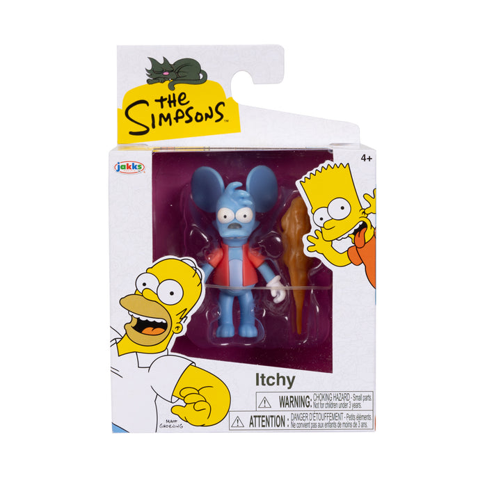Jakks Pacific - The Simpson's 2.5in Figures - Itchy
