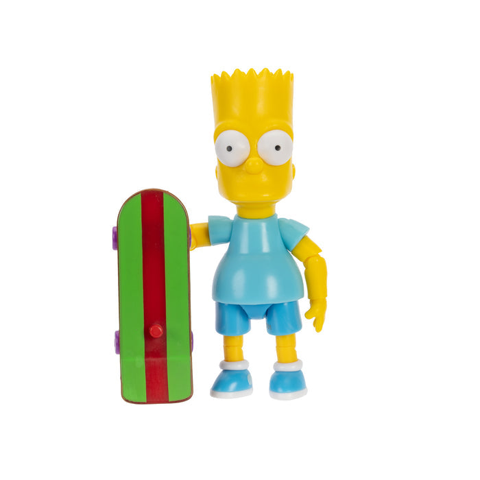 Jakks Pacific - The Simpson's 5.0in Figures - Bart Blue Shirt