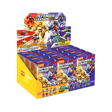 Blokees Figures Transformers Defender Version 02 The Overthrow (Box of 12)