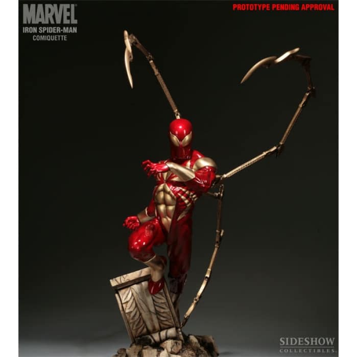 MARVEL Maquette: Iron Spider-Man Comiquette Sideshow