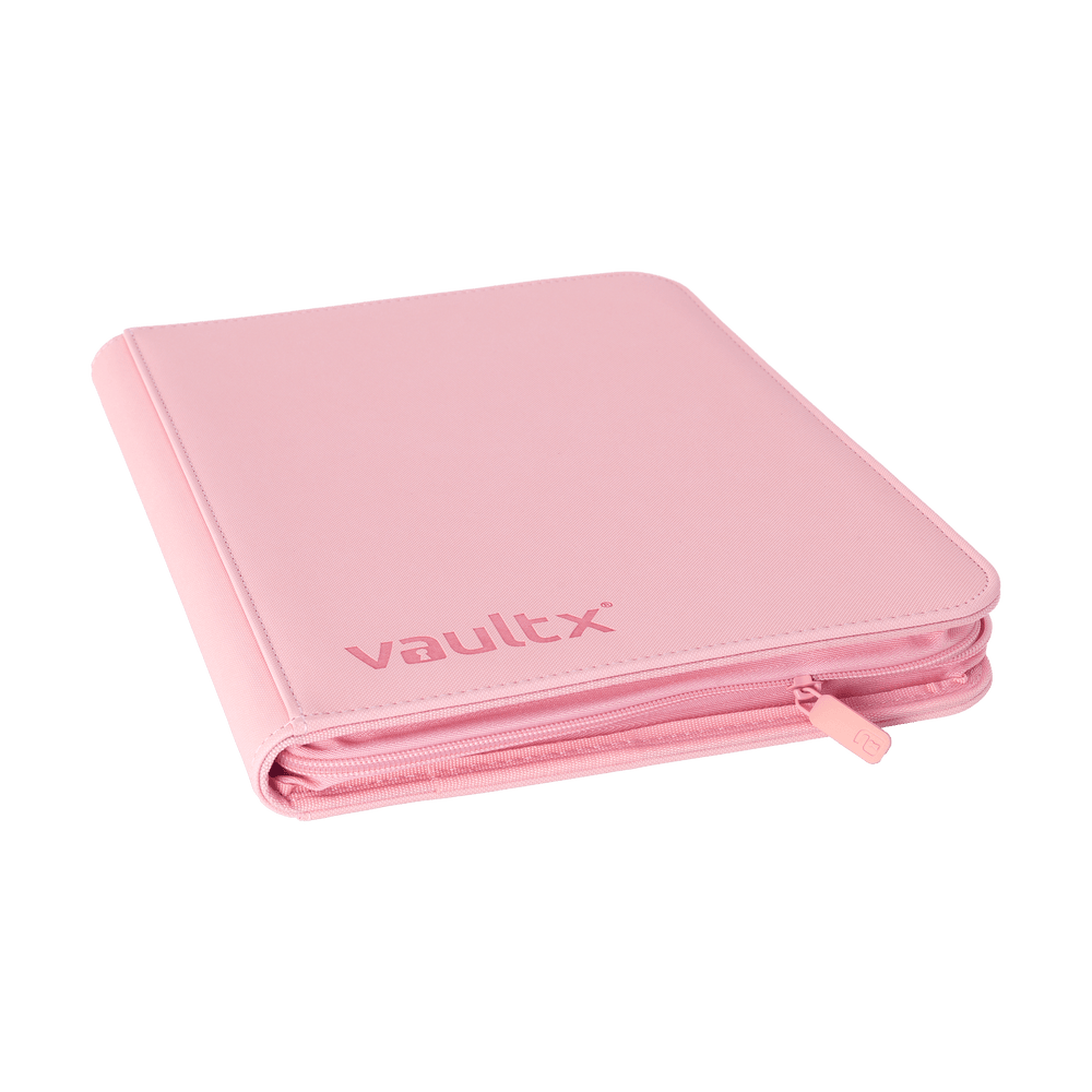 Vault X 9-Pocket Exo-Tec® Zip Binder (Just Pink)