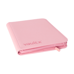 Vault X 9-Pocket Exo-Tec® Zip Binder (Just Pink)