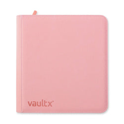 Vault X 12-Pocket Exo-Tec® Zip Binder (Just Pink)