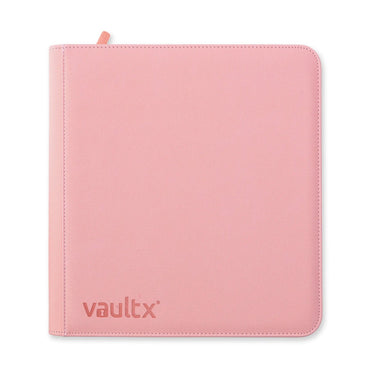 Vault X 12-Pocket Exo-Tec® Zip Binder (Just Pink)