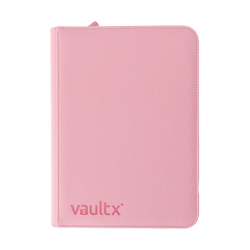 Vault X 9-Pocket Exo-Tec® Zip Binder (Just Pink)