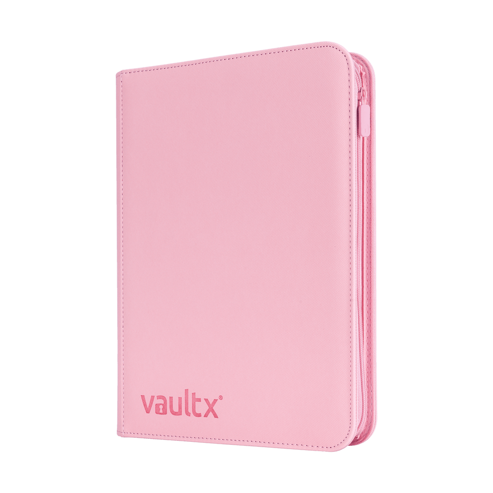 Vault X 9-Pocket Exo-Tec® Zip Binder (Just Pink)
