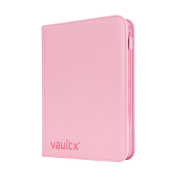 Vault X 9-Pocket Exo-Tec® Zip Binder (Just Pink)