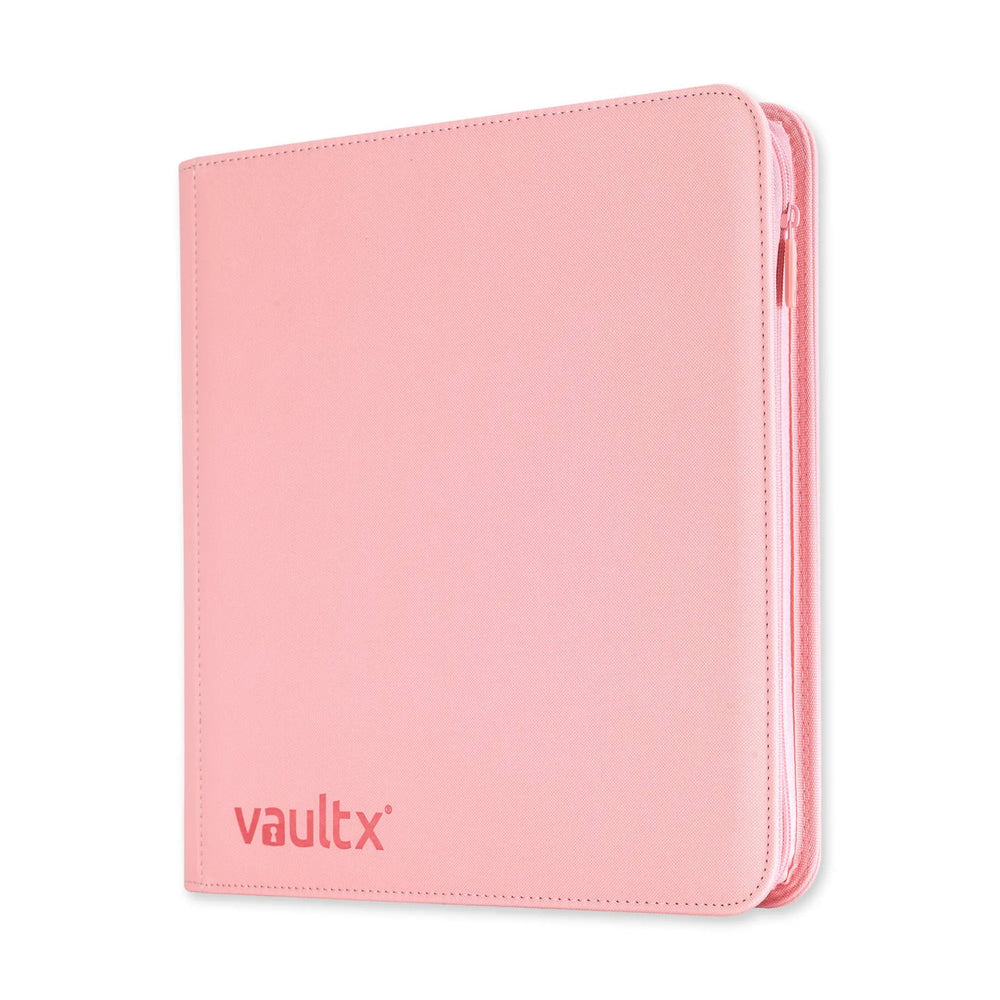 Vault X 12-Pocket Exo-Tec® Zip Binder (Just Pink)