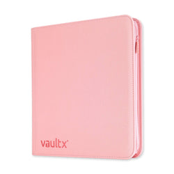 Vault X 12-Pocket Exo-Tec® Zip Binder (Just Pink)