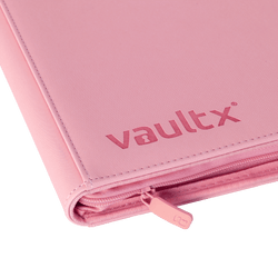Vault X 9-Pocket Exo-Tec® Zip Binder (Just Pink)