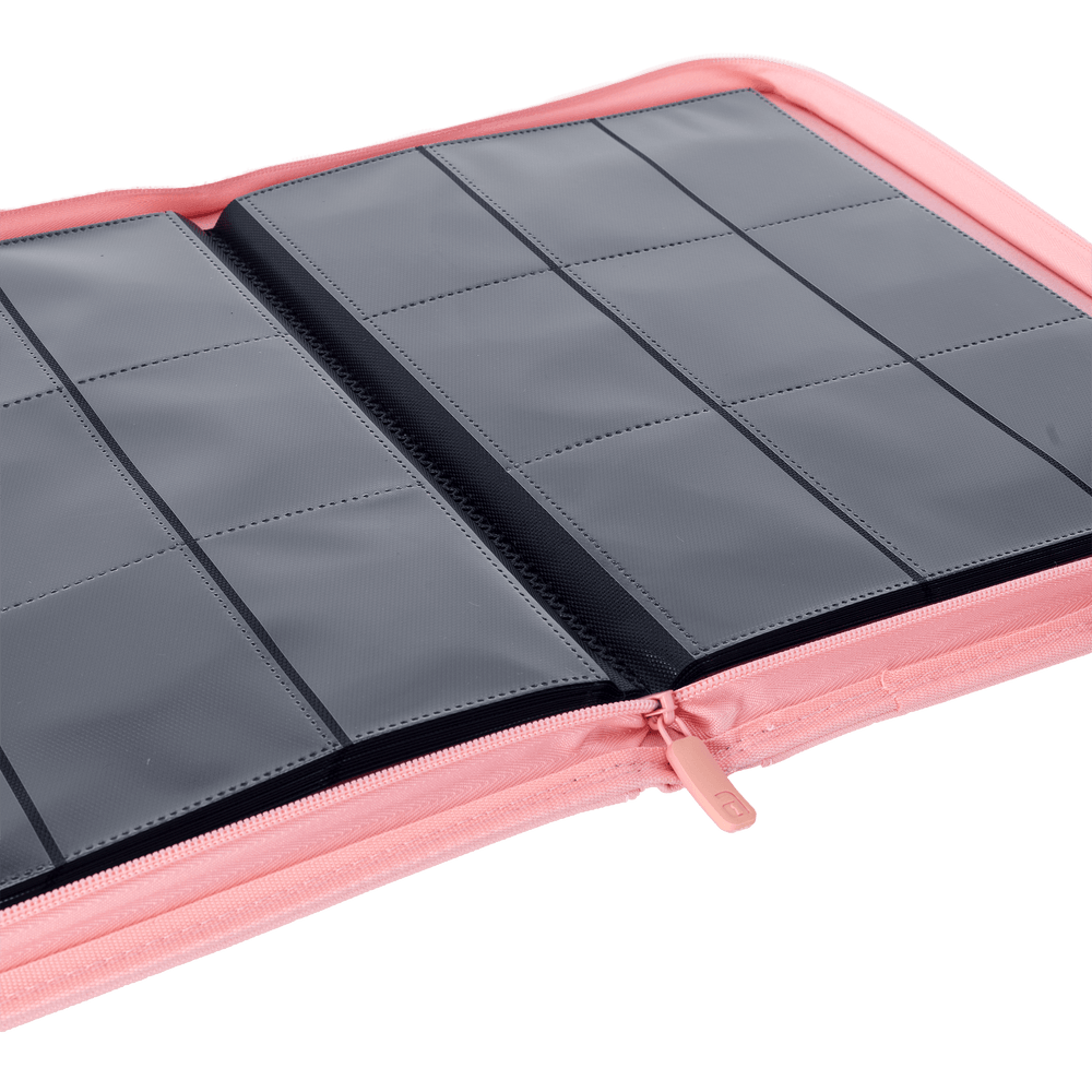 Vault X 9-Pocket Exo-Tec® Zip Binder (Just Pink)