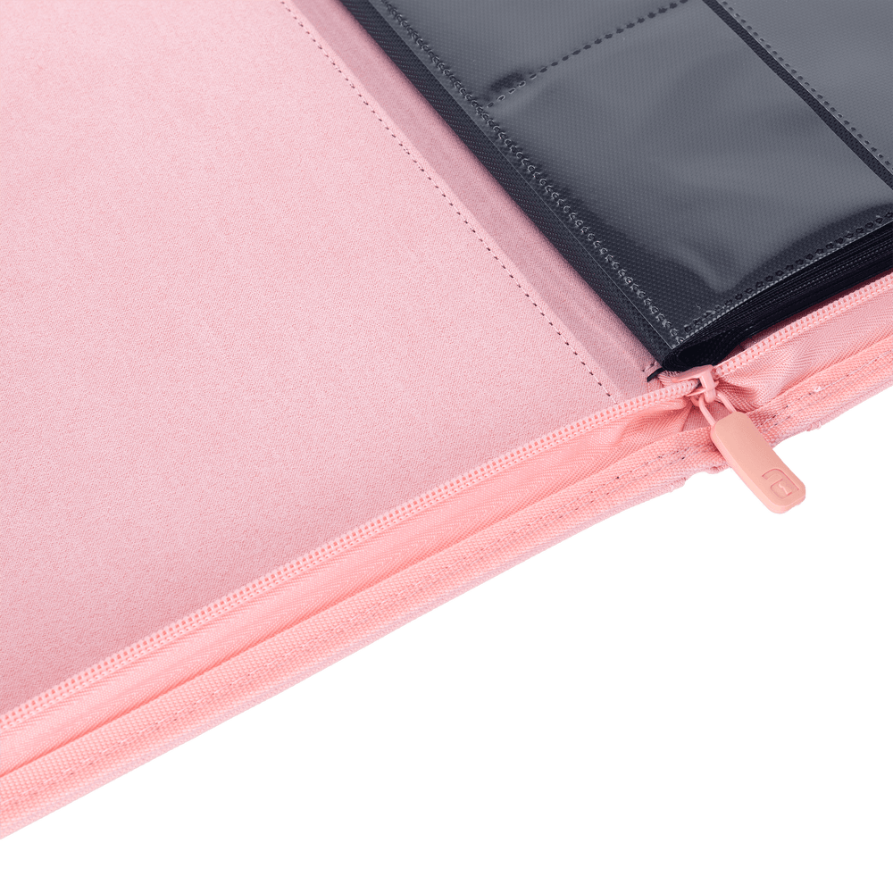 Vault X 9-Pocket Exo-Tec® Zip Binder (Just Pink)