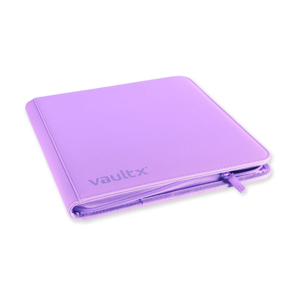 Vault X 12-Pocket Exo-Tec® Zip Binder (Just Purple)