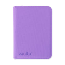 Vault X 9-Pocket Exo-Tec® Zip Binder (Just Purple)
