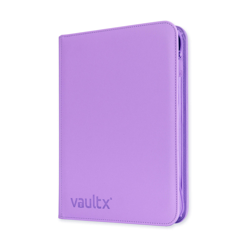 Vault X 9-Pocket Exo-Tec® Zip Binder (Just Purple)