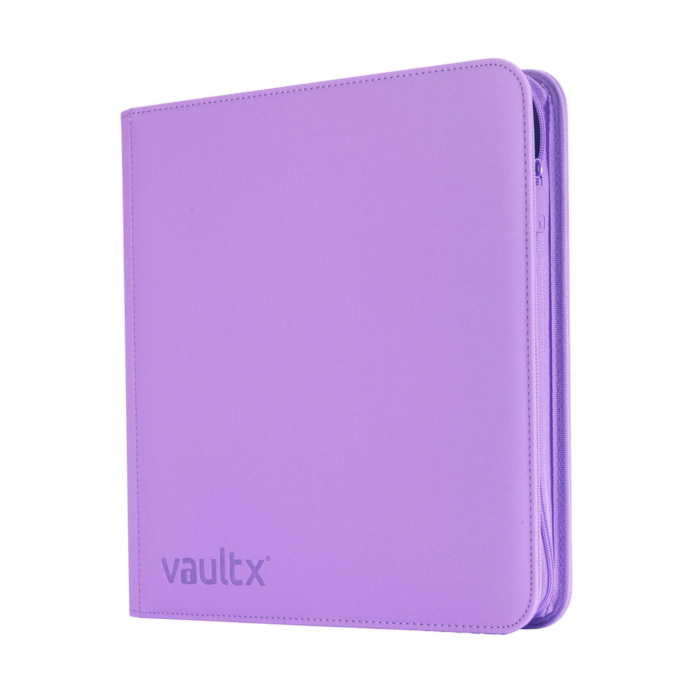 Vault X 12-Pocket Exo-Tec® Zip Binder (Just Purple)
