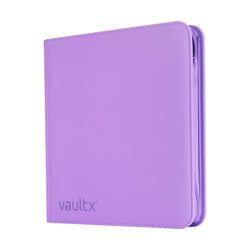 Vault X 12-Pocket Exo-Tec® Zip Binder (Just Purple)