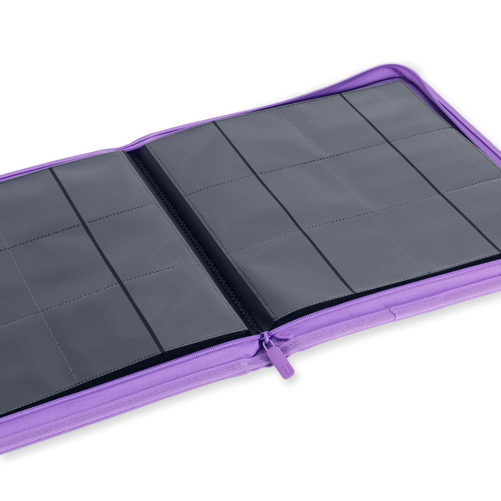 Vault X 12-Pocket Exo-Tec® Zip Binder (Just Purple)