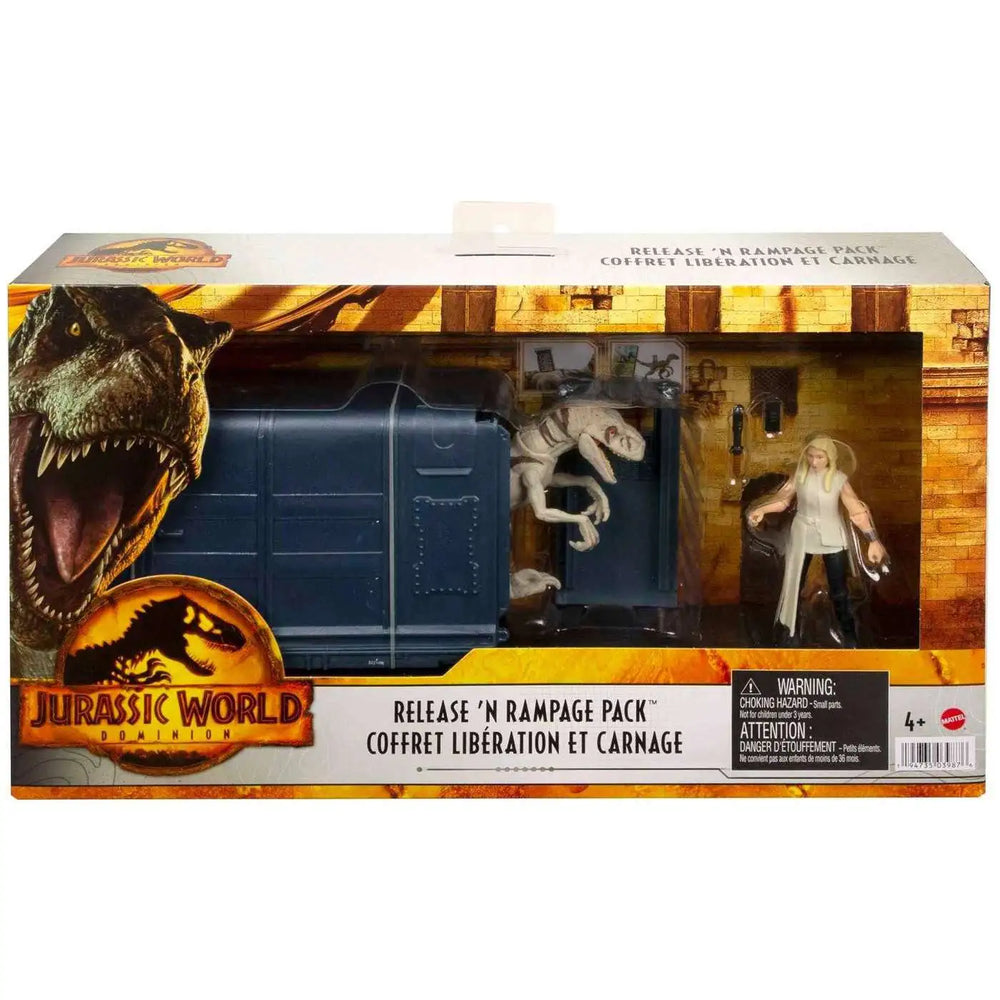 Mattel | Jurassic World: Dominion Release 'N Rampage Pack | The Nerd Merchant