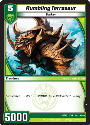 Rumbling Terrasaur - Level 5 (01TVR)