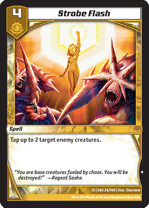 Kaijudo | Strobe Flash - Level 4 (13GAU) | The Nerd Merchant