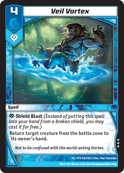 Kaijudo | Veil Vortex - Level 4 (15VTX) | The Nerd Merchant