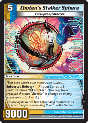 Kaijudo | Choten's Stalker Sphere (10INV) | The Nerd Merchant