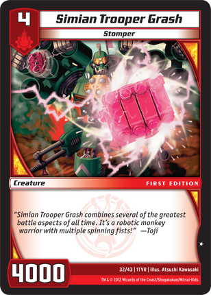 Simian Trooper Grash - Level 4 (01TVR)