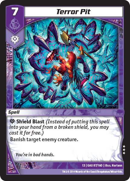 Kaijudo | Terror Pit - Level 7 (13GAU) | The Nerd Merchant