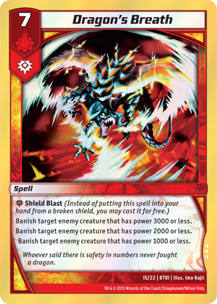 Kaijudo | Dragon's Breath - Level 7 (08TRI) | The Nerd Merchant