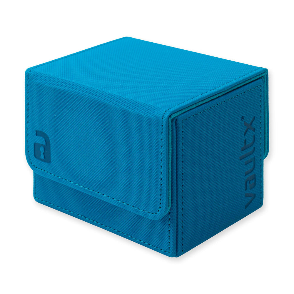 Vault X Exo-Tec® Sideloading Deck Box 100+ (Neon Blue)