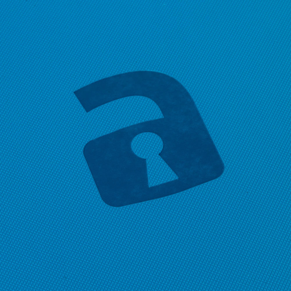 Vault X 9-Pocket Exo-Tec® Zip Binder (Neon Blue)