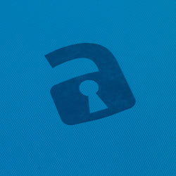 Vault X 9-Pocket Exo-Tec® Zip Binder (Neon Blue)