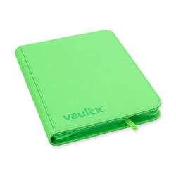 Vault X 9-Pocket Exo-Tec® Zip Binder (Neon Green)