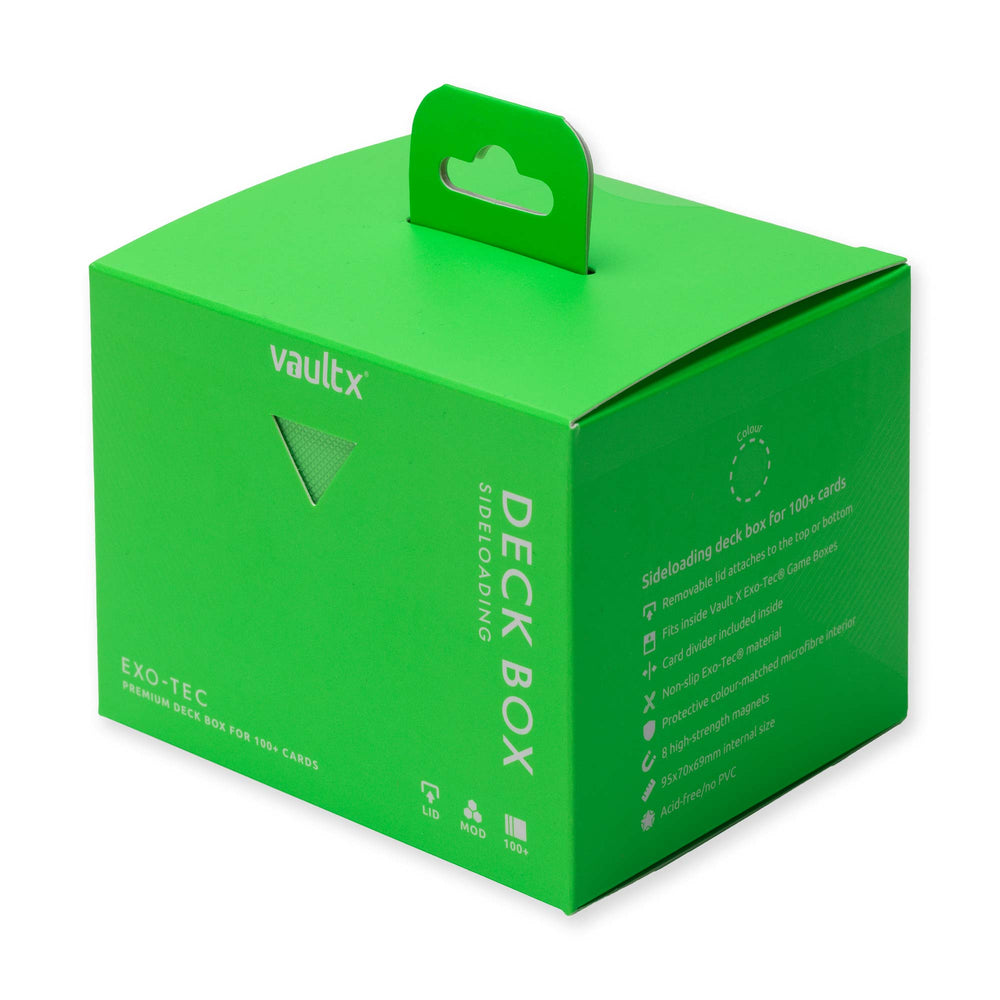 Vault X Exo-Tec® Sideloading Deck Box 100+ (Neon Green)