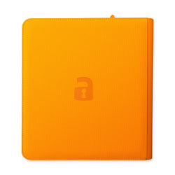 Vault X 12-Pocket Exo-Tec® Zip Binder (Neon Orange)